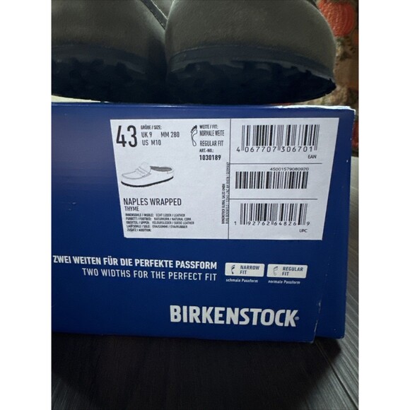 Birkenstock Men’s Naples Wrapped Thyme Slip-on Loafers NWT Sz EU 43 - Picture 5 of 6